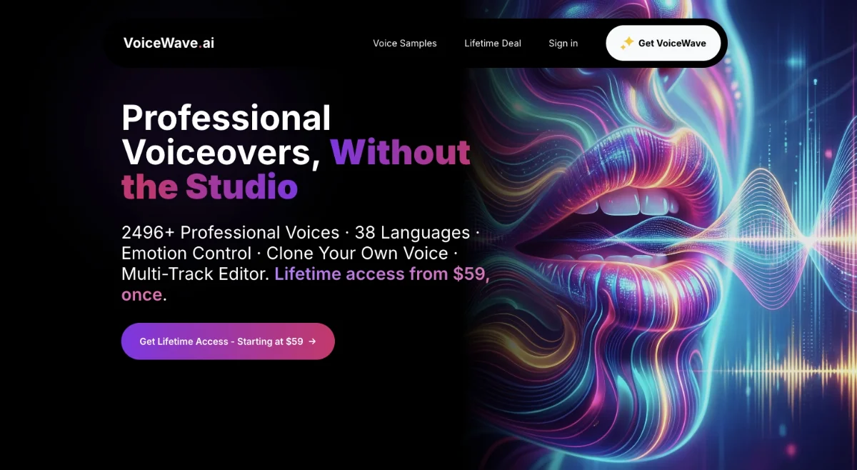 VoiceWave.ai preview