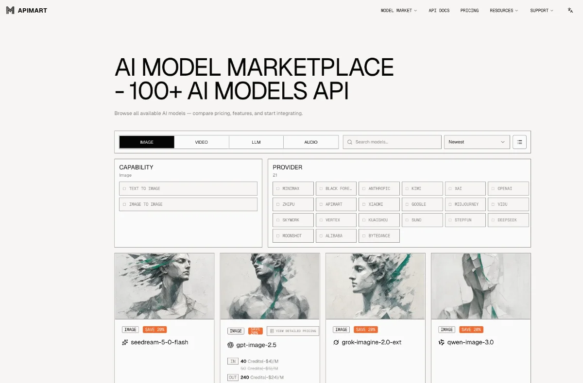 APIMart Screenshot