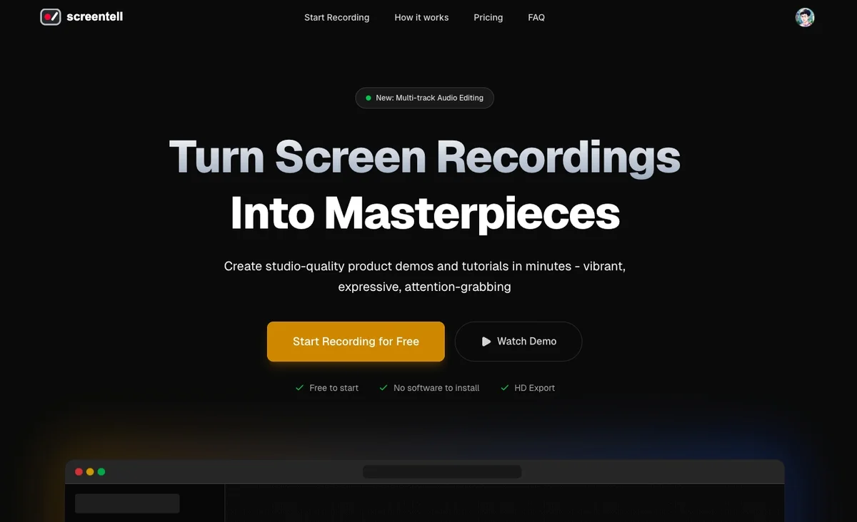 Screentell preview