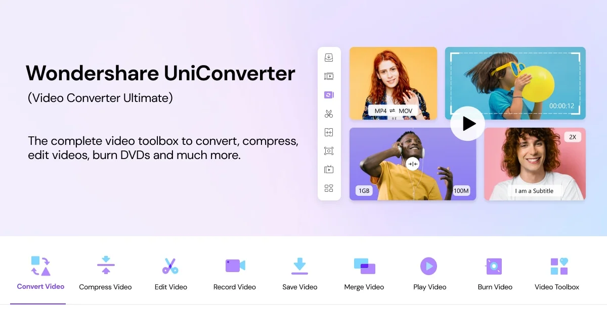Wondershare UniConverter Screenshot