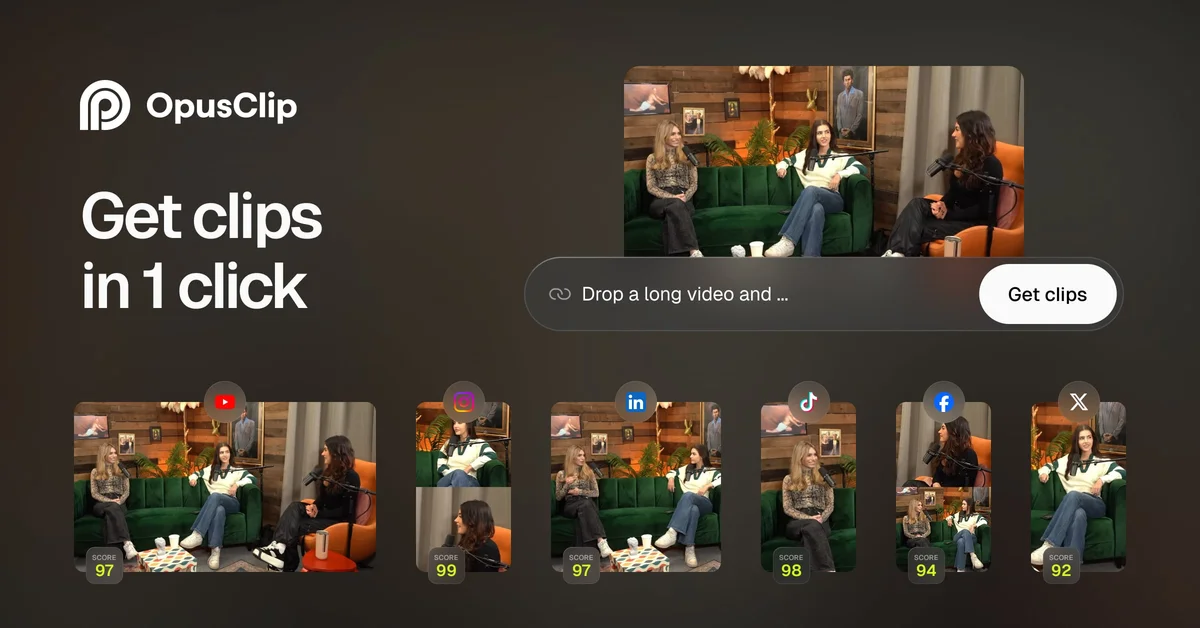 OpusClip Screenshot