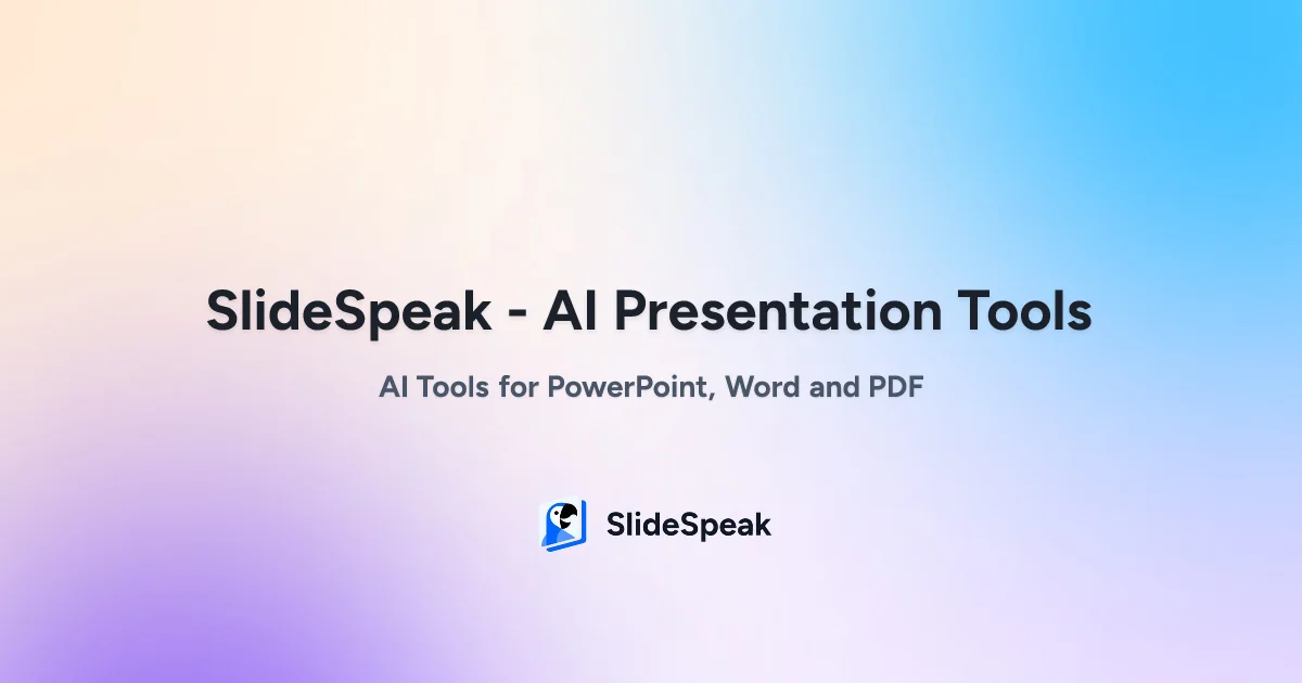 SlideSpeak Screenshot
