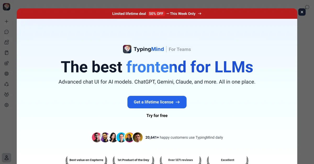 TypingMind Screenshot