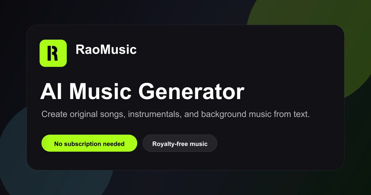 RaoMusic Screenshot
