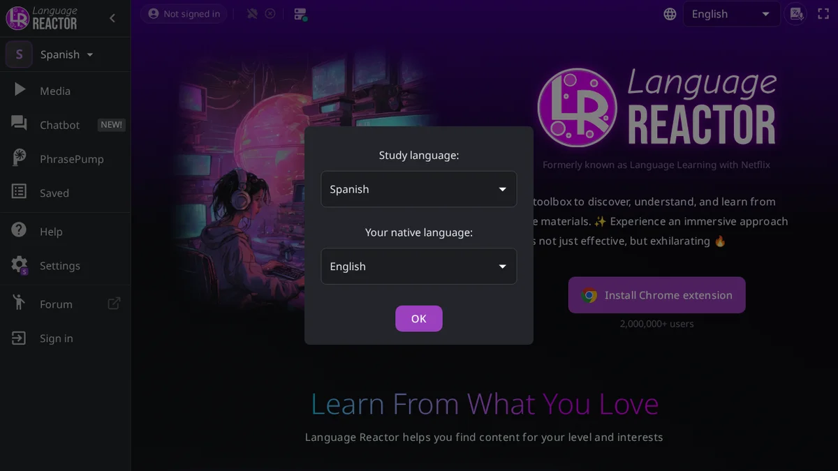Website preview